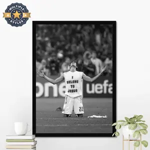 Kaka Poster, Kaka Wall Art, Football Poster, Soccer Wall Art, Gift For Him, Vintage Aesthetic, Motivational Sport Poster Decor Photo