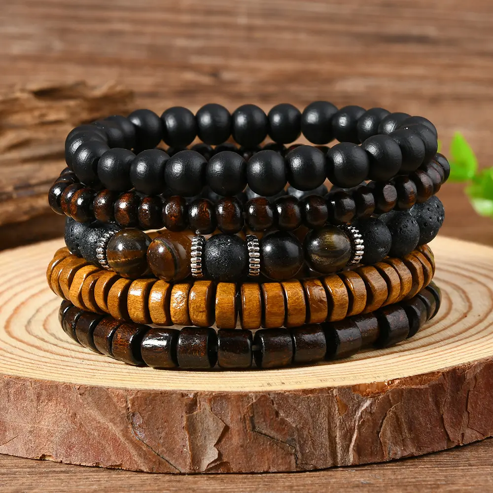 Tiger Eye Stone 5 piece set