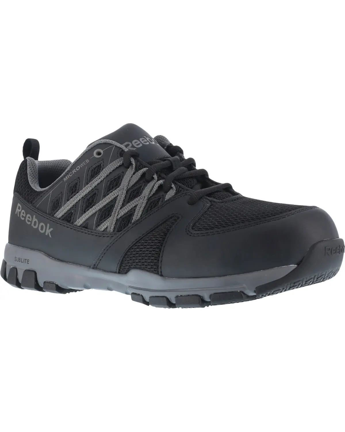 Reebok Men's Men'S Athletic Oxford Sublite Work Shoes Soft Toe - Rb4015