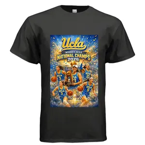 Women’s UCLA Basketball Team Shirt – College Sports Fan Apparel Graphic Tee