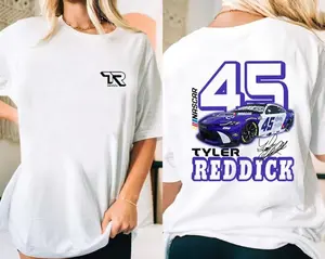 Tyler Reddick 2025 NASCAR T-shirt, Tyler Reddick Shirt, Tyler Reddick 45 , NASCAR Shirt, Ultra Soft Premium Cotton, Bold Statement Tee.