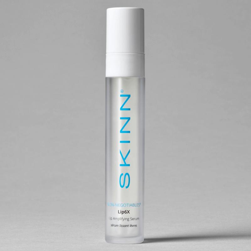 SKINN Cosmetics Lip6X Lip Amplifying Skincare Daily Smooth Comfort, Silky, Lightweight Serum, Restore Moisture w/ Hydrating Hyaluronic