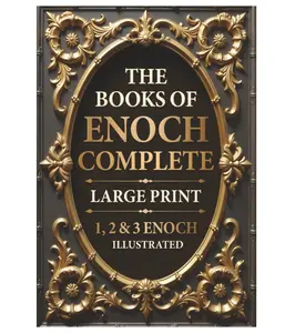 The Books of Enoch Complete LARGE PRINT (Illustrated): 1, 2 & 3 Enoch With Authentic Illustrations, Insightful Introductions and Commentary