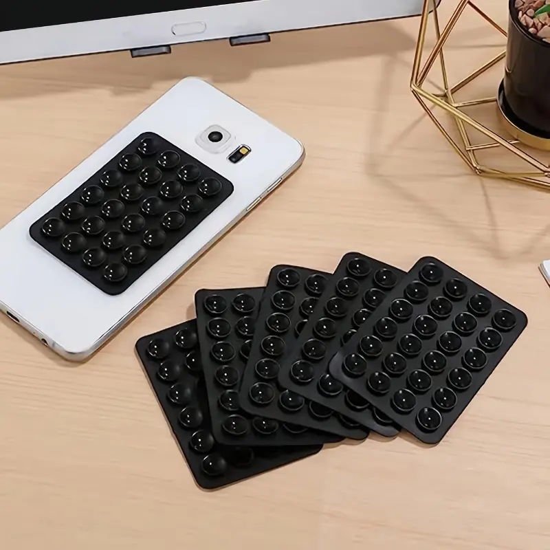 1pc Silicone Suction Cup Silicone Suction Cup Square Mobile Phone Case Back Silicone Suction Cup 24 Large Suction Cups Silicone Mobile Phone Suction Cup, Utility Racks