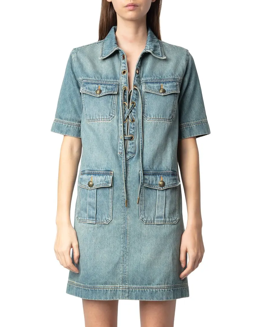Zadig & Voltaire Record Denim Dress