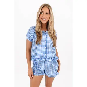Picnic In The Park Top - Blue