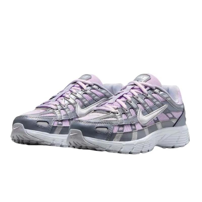 Nike P-6000 Doll Smoke Grey Metallic Silver White HV5064-500 GS Womens Fashion New
