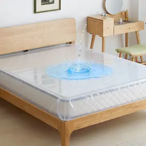 Twin or Full Size Mattress Storage Bag with Double Layer Design, 8 Mil Dustproof and Moisture-Proof Cover for Bed Protection, Waterproof Mattress Protector