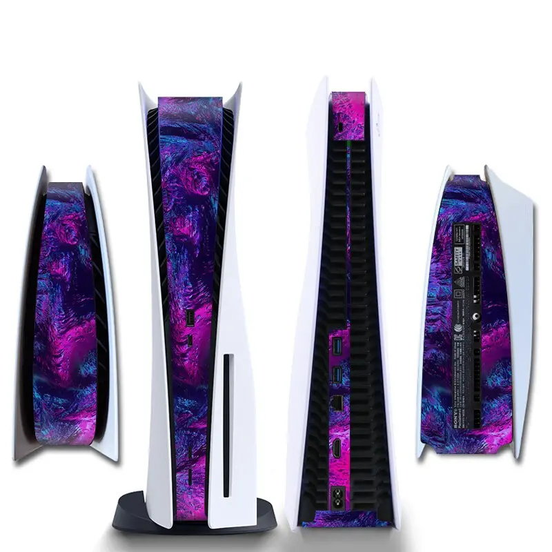 Middle Sticker Skin For PS5 Disc Version Game Console Protective S Replacement Decoration Strip For PS5 Accessories