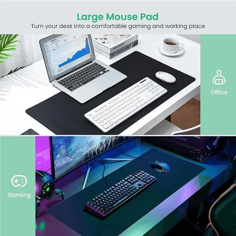 1pc Cute Scottish Highland Cow Desk with Scottish Terrier & Cow Patterns - Non-Slip Rubber Base Gaming & Office Mouse Pad Suitable for PC, Laptop, Computer, Desk - Adorable Scottish Cow Design