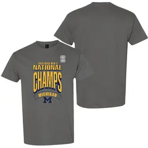 Gray Unisex Basketball Champs Tee - National Champions 2026 Graphic Shirt