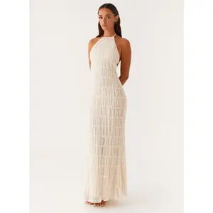 Women Cocktail Party Dress Ruched Long Dress Sleeveless Skinny Cocktail Bodycon Dress Clubwear Female Maxi Backless Dress