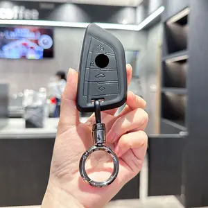 ACEBOY For Bmw Key.Advanced Soft TPU Key Case Is Compatible With X1 X3 X4 X5 X6 X7 M5 M6 1 3 4 5 6 7 GT5 GT6 Key 360 Degree Full Protection Key