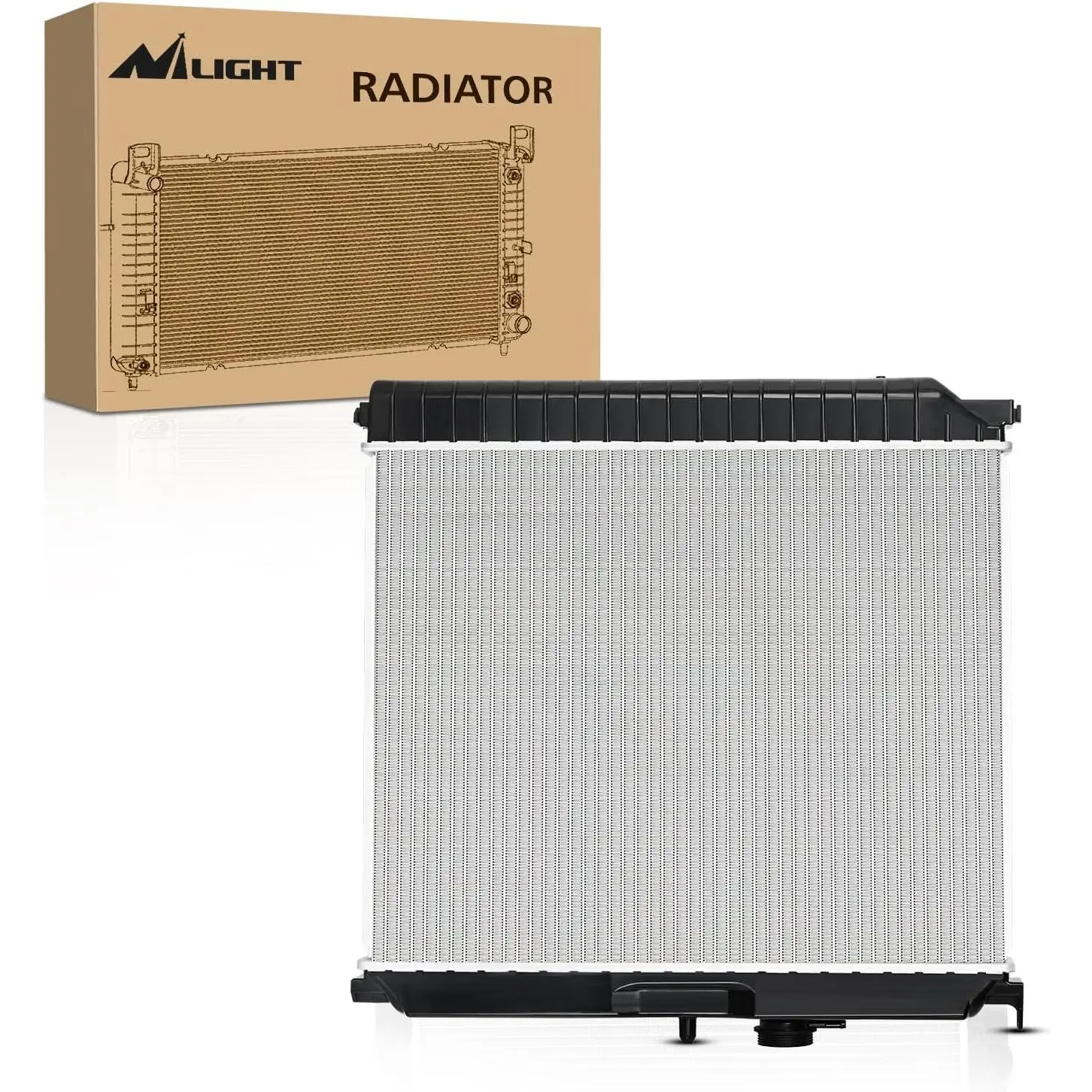 Nilight Radiator for Chevrolet Colorado 2004 2005 2006 2007 2008 2009 2010 2011 2012,GMC Canyon 2004-2012, Isuzu i-280 i-290 i-350 i-370 2006 2007 2008 2.8L 2.9L 3.5L 3.7L., Aluminum, Chevy/Gmc/Isuzu Automotive Repair Kit Truck, Aluminum Core