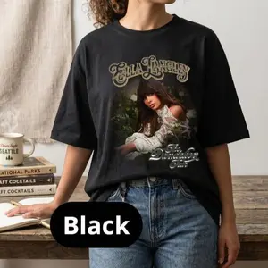 Retro 90s Dandelion Tour Ella Langley Ụnisex  TShirt, The Dandelion Tour 2026 Tee, Vintage Country Music Shirt, Retro Cowgirl Outfit Gift For Fan, Unisex Shirt