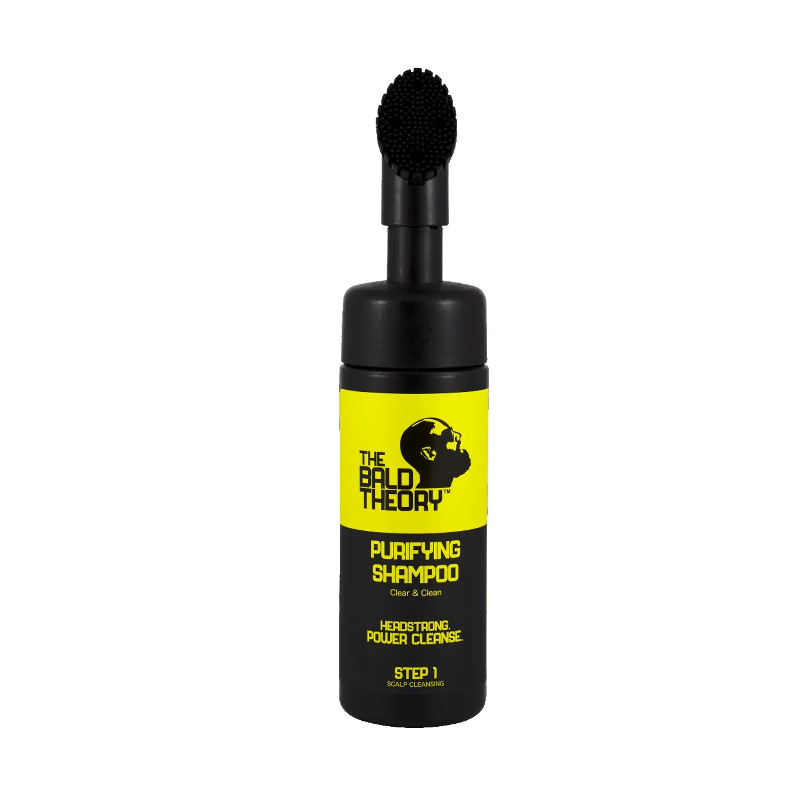 The Bald Theory Purifying Shampoo, Daily Premium Organic Cleanser with Scalp Massage Applicator, Salicylic Acid Exfoliates, Hyaluronic Acid Locks in Moisture, Vitamin B5 Provides Nutrients.
