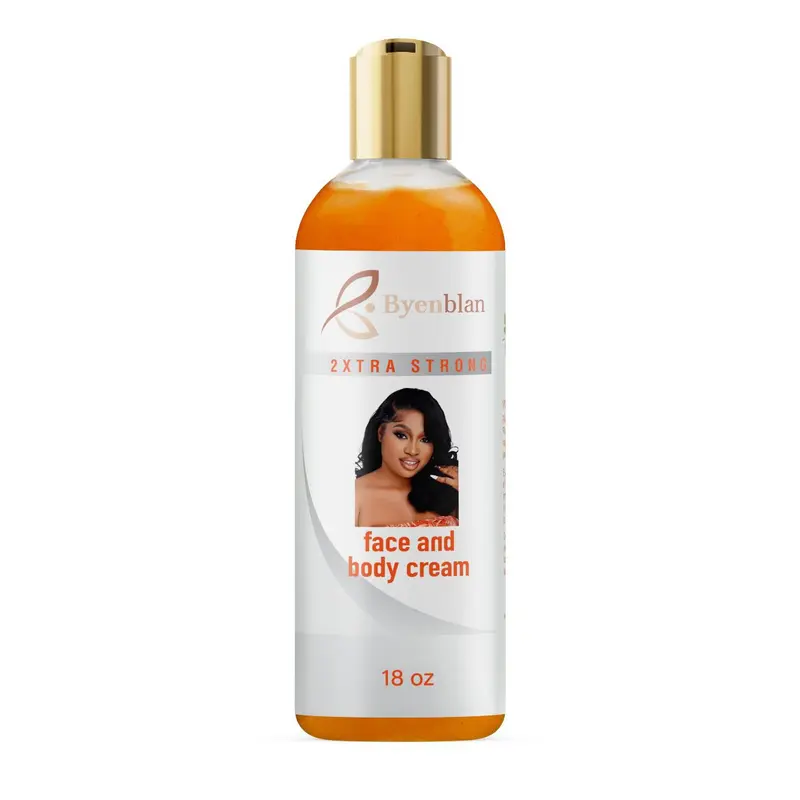 Glow Boost Carrot Face and Body Cream – Radiance, Elasticity & UV Protection