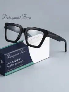 Protagonist Aura Leopard Anti Blue Light Glasses Fashionable & Comfortable, Anti Eye Fatigue, Versatile Eyewear for Every Occasion