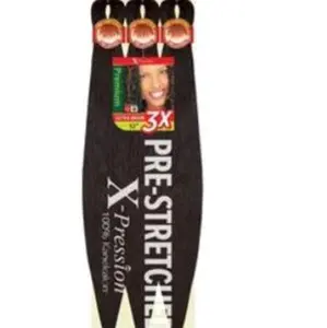 X-Pression Braiding Hair Wholesale - Pre-Stretched 3X for Wholesale Purchase