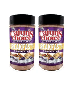 Breakfast Blend Seasoning Duo Pack by Cajun's Choice - 9 oz.