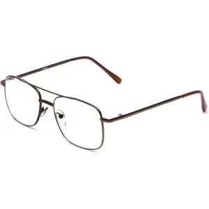8151 Square Pilot Metal Reading Glasses Men Women Designer Classic Trendy  Lightweight Stylish Chic Eyeglass