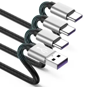 USB C Type    Charge, [3Pack 10 ft] Android Phone Type C Charger ,10 Foot USB A to Type C Cord Compatible with  Galaxy S10 S9 S8 Plus Charger(3A  )
