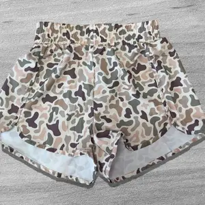Duck Camo Shorts-Women’s Camo Shorts  With Pocket Design shorts Comfy Womenswear