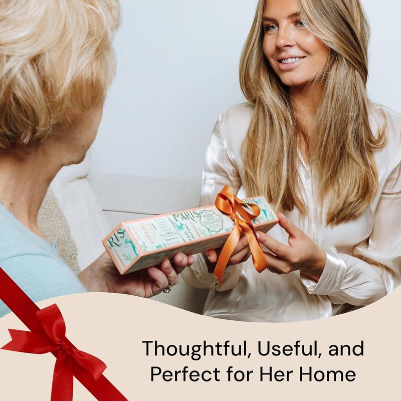 6 Scented Drawer Liners for Closet Shelves, Home , Cabinets, Dresser - Non-Adhesive Royal Damask Print Paper Sheets - 14" x 19.5" Drawer Liner Shelf Paper