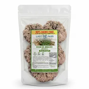 Last Pass Rose de Jericho (Resurrection Plant) Herbal Tea | 4 pieces  | Unique Loose Leaf Herb