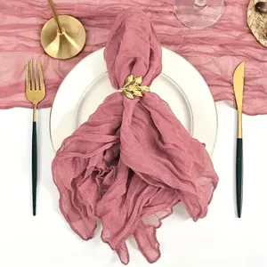 12/24pcs Solid Color Cloth Napkins, 50x50cm Rectangular Woven Tablecloth, 10 Colors Available, Perfect for Christmas, Holidays, Weddings, Parties