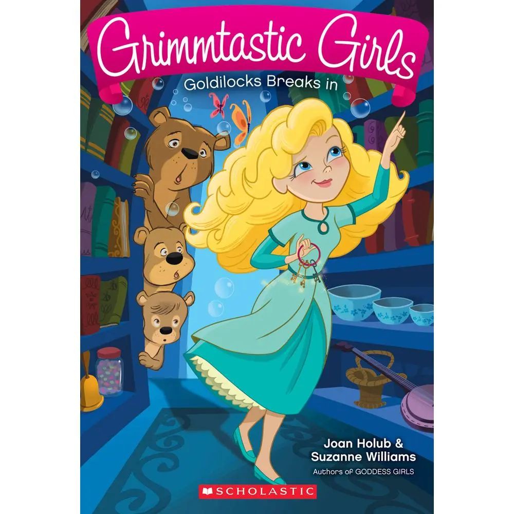 USED Book - Goldilocks Breaks in (Grimmtastic Girls #6): Volume 6 by Holub, Joan (Paperback) - english