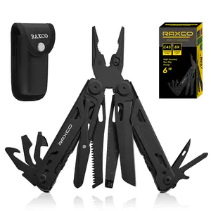 【April Faves】15 in 1 Multifunctional Tool, Portable Foldable Stainless Steel Tool, Multi-functional Knife EDC Combination Tool Suitable for kitchen chopping and household trimming