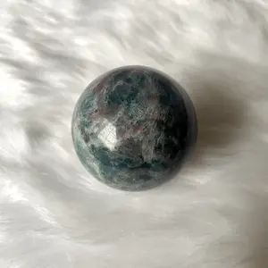 Blue Apatite Sphere