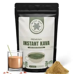 Instant Kava -100% Root Extracted True Kava - Calm Natural Powdered Kava - Easy to Use Instant Kava fully water soluble for Everyone - 6-7 Year Old Roots 1oz Pack