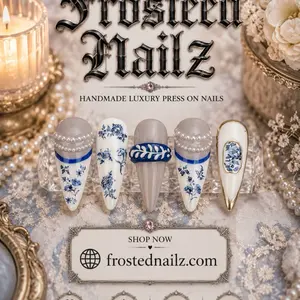 Spring Press on Nails Set of 10 - Assorted Designs with Colorful Glaze Finish, Glossy Finish, Oval Shape, Perfect for Any Occasion
