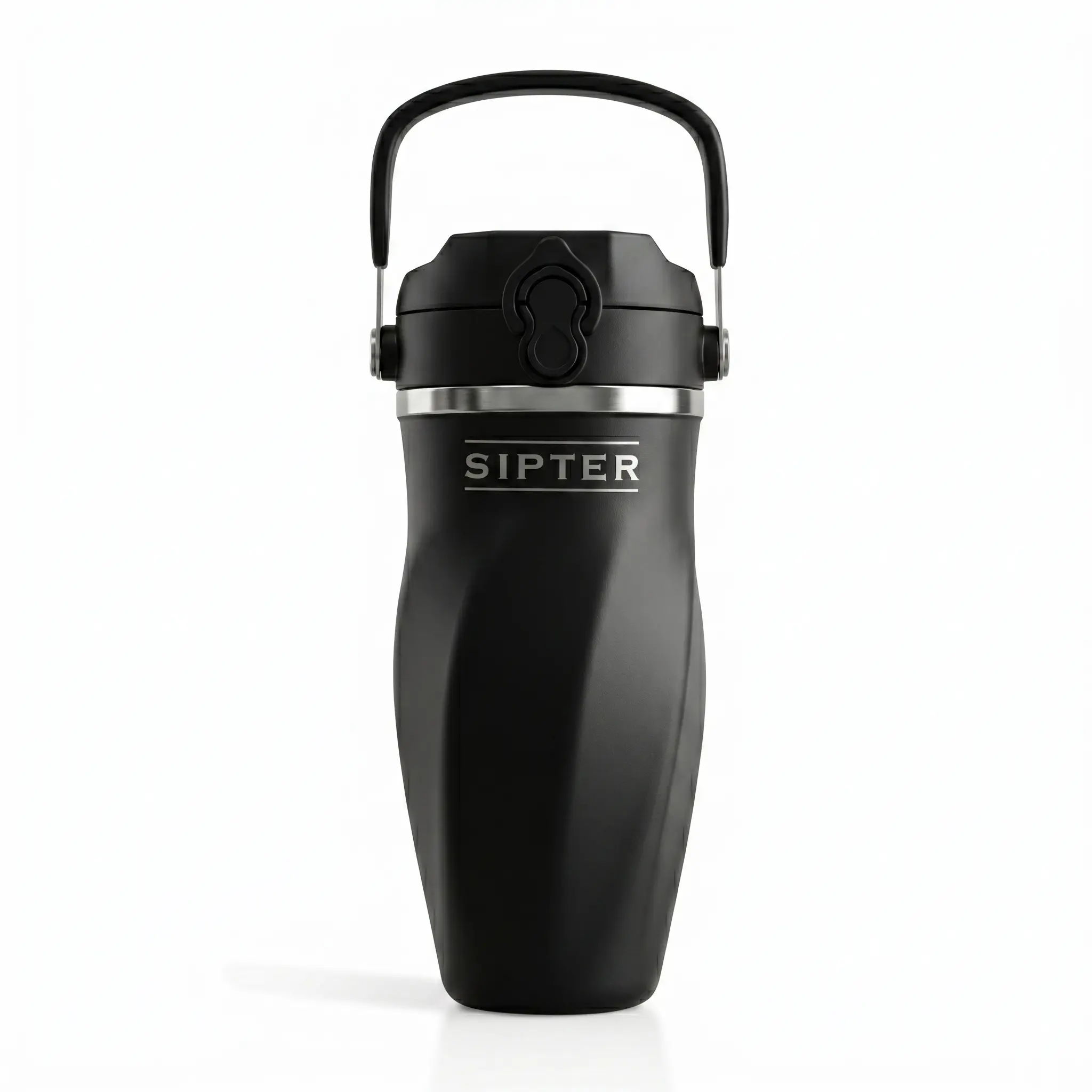 SIPTER 26oz Stainless Steel Protein Shaker Bottle – No Ball Needed – Leakproof Insulated Mixer Cup - Double Wall - BPA-Free