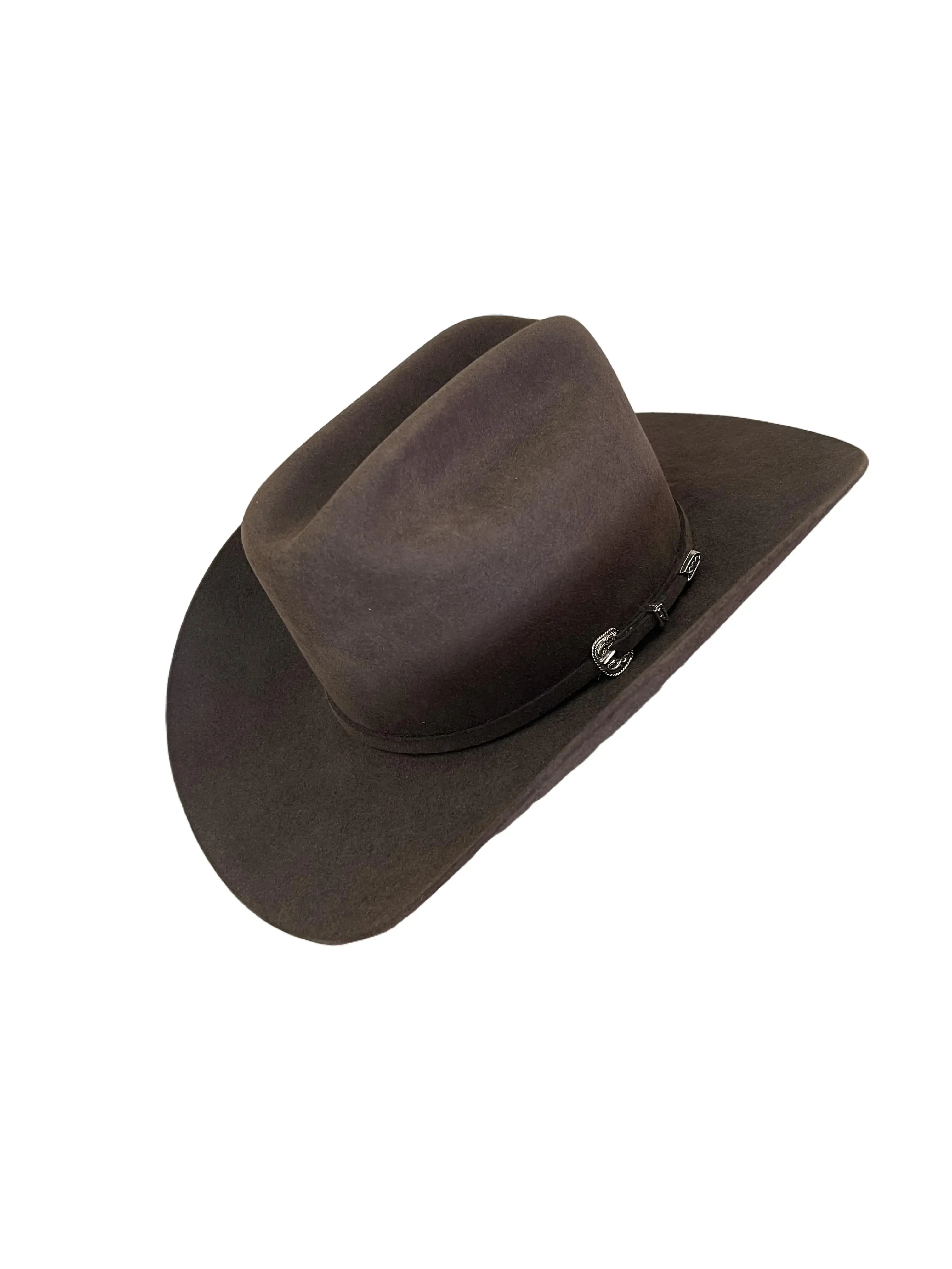 Chocolate - Serratelli, 6x Amapola Brim 3 1/2" Western Felt Cowboy Hat