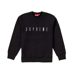 Supreme F*** You Crewneck Black