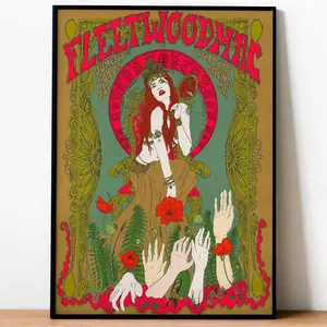 Fleetwood Mac Music Poster, Vintage 70's Stevie Nicks Art, Fan Prints, You Can Go Your Own Way Art, Fleetwood Mac Poster the Chain Lyrics Art Print Fleetwood Mac Art Print, Fleetwood Mac Stevie Nicks Poster Rumors Printable Music Poster