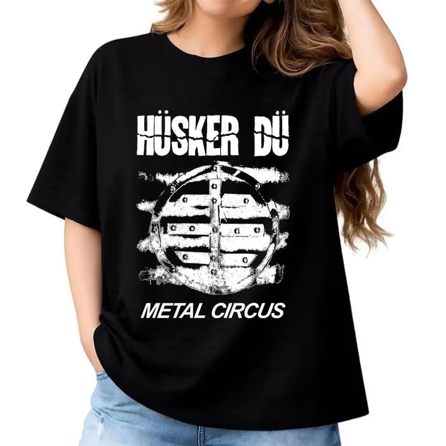 Husker Du Punk Rock Band T Shirt Vintage Music Graphic Alternative Concert Fan