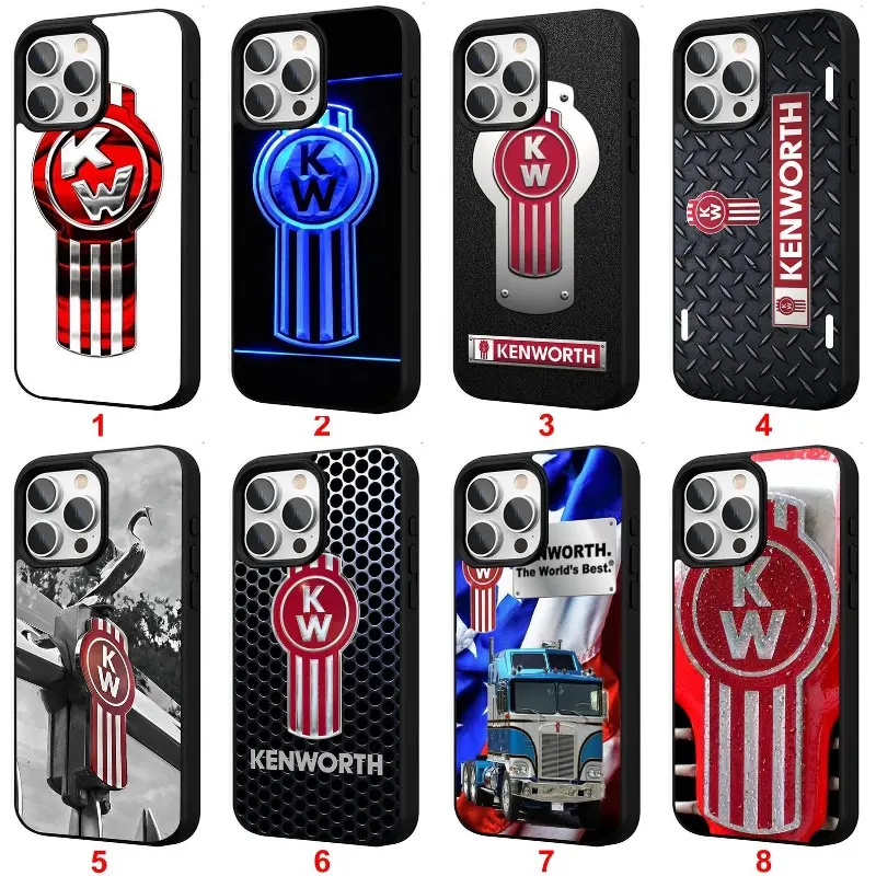 Heavy-Duty Truck-Themed Durable Protective Smartphone Case, Mobile Phone Accessories with Raised Edges for iPhone 11-17 Pro Max/Plus, Samsung Galaxy S23-Series Devices
