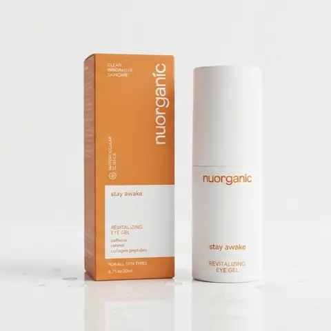 nuorganic stay awake eye gel - Dark Circles and Puffy Under Eyes Skincare Cream Hyaluronic
