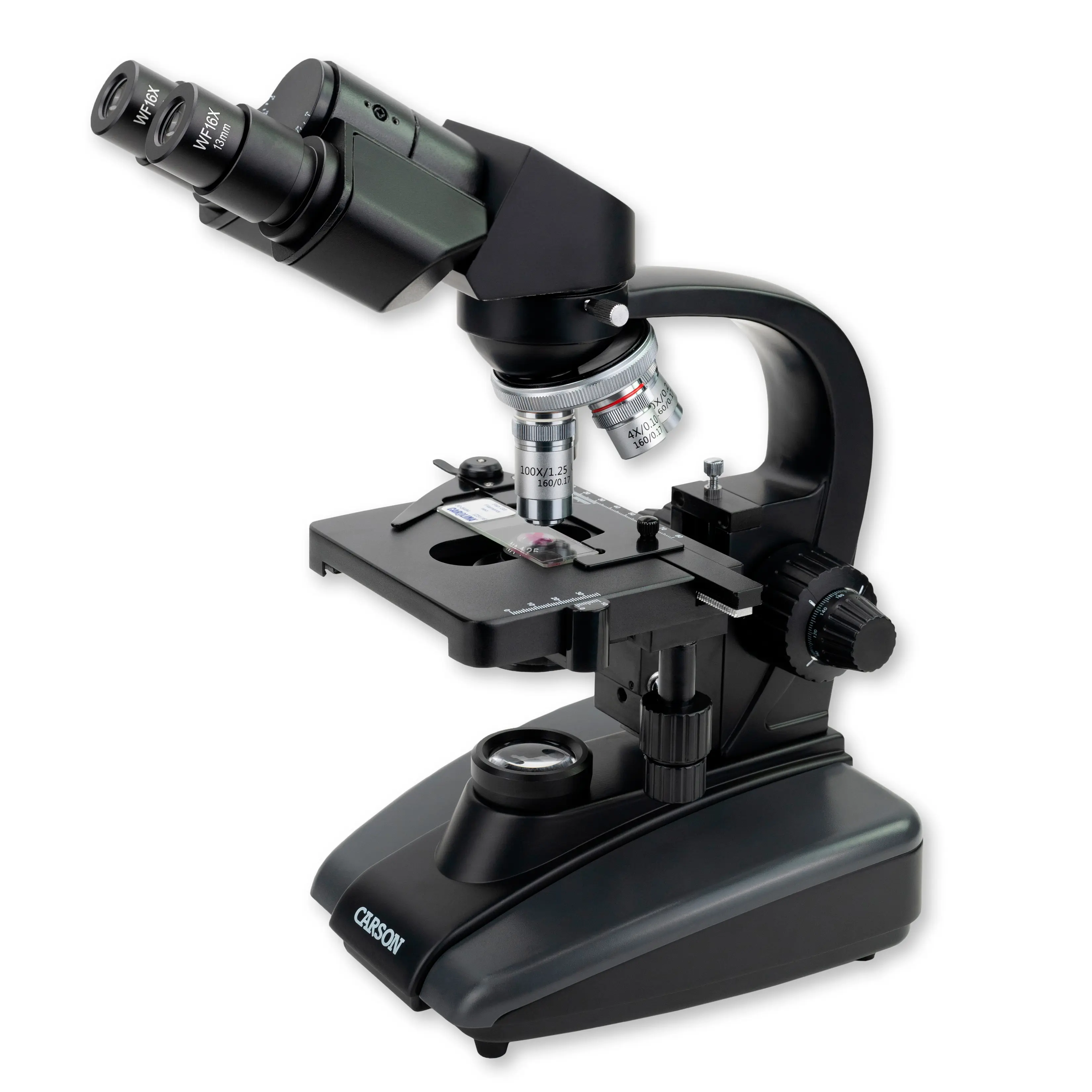 Professional Grade Biological Microscope 40x-1600x, Educational and Research Tool for Biology (MS-170)
