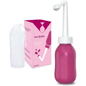 Peri Bottle for Postpartum Care, Perineal Bottle for New Mom Postpartum Essential, 10 Oz Upside Down Peri Bottle for Postpartum Recovery, Portable Bidet for Women