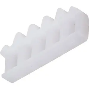 10  White Sets Vertical Window Blind Carrier Stem and Comb Gear (Window Treatment)