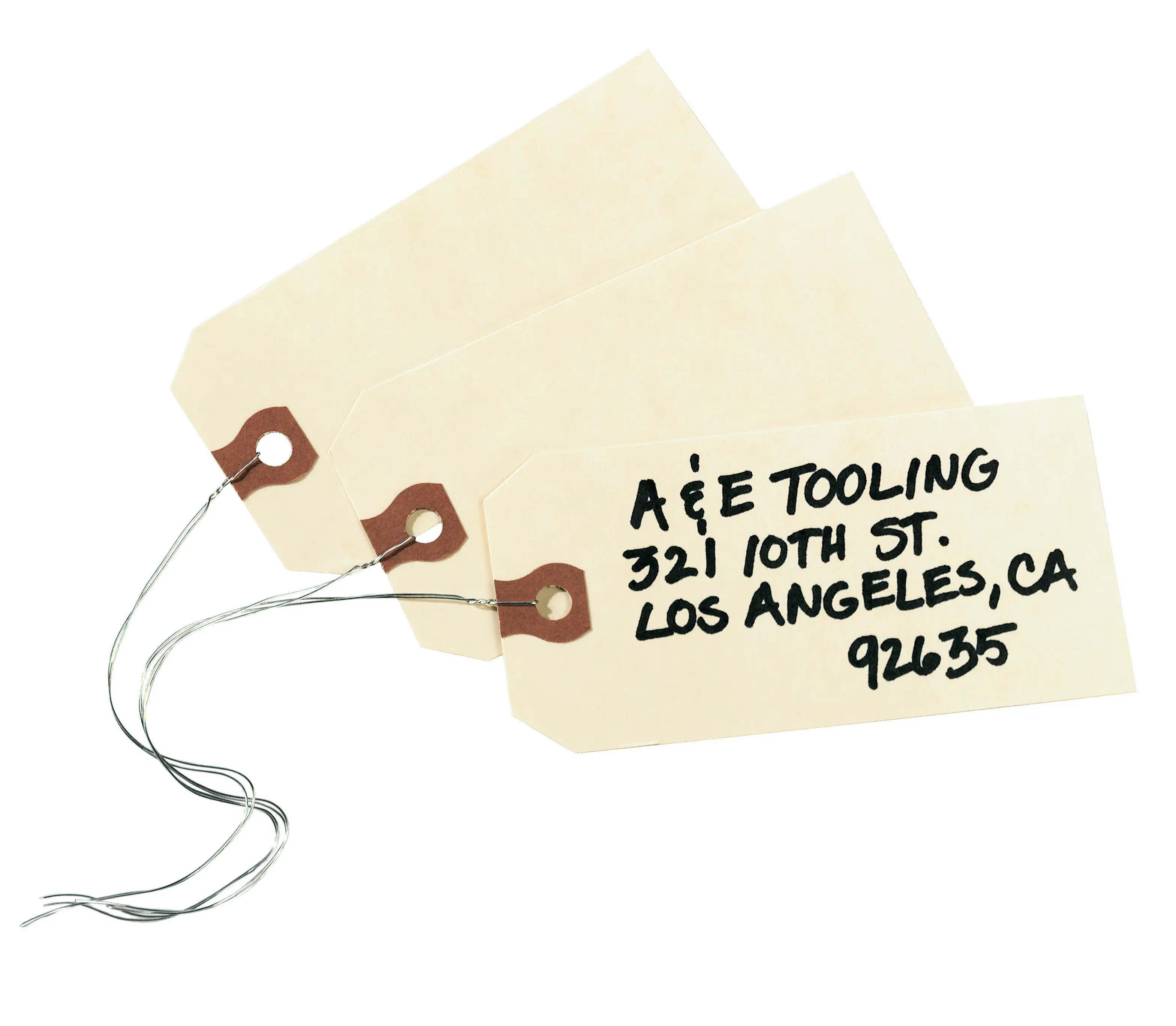 Avery Shipping Tags with Wire - 11.5 pt. Stock, 4-1/4"x2-1/8" Manila Tags, 1000 Count, Easy Reading, Neutral Background, Reinforced Eyelet, Shipping Labels (12604), 1000 Pieces