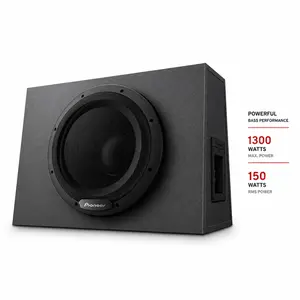 Pioneer TS-WX1210A 12" Sealed Enclosure Active Subwoofer w/ Built-in Amplifier