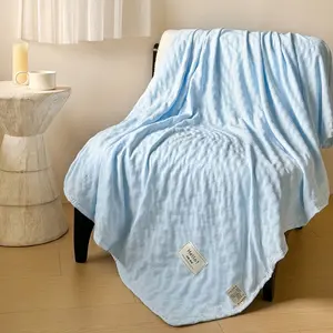 1 pc Lightweight Bubble Weave Blanket for Afternoon Naps – a comfortable, soft and lightweight blanket for a relaxing afternoon nap, offering a unique and cosy home experience