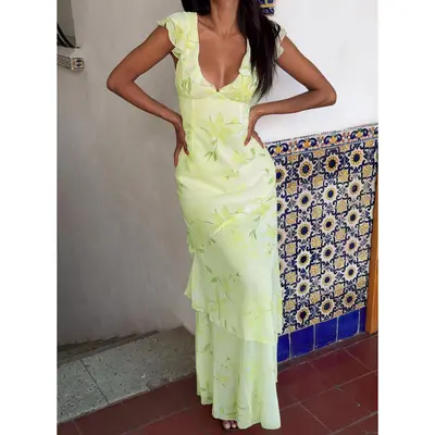 Dasha Maxi Dress Princess Polly - TikTok Shop