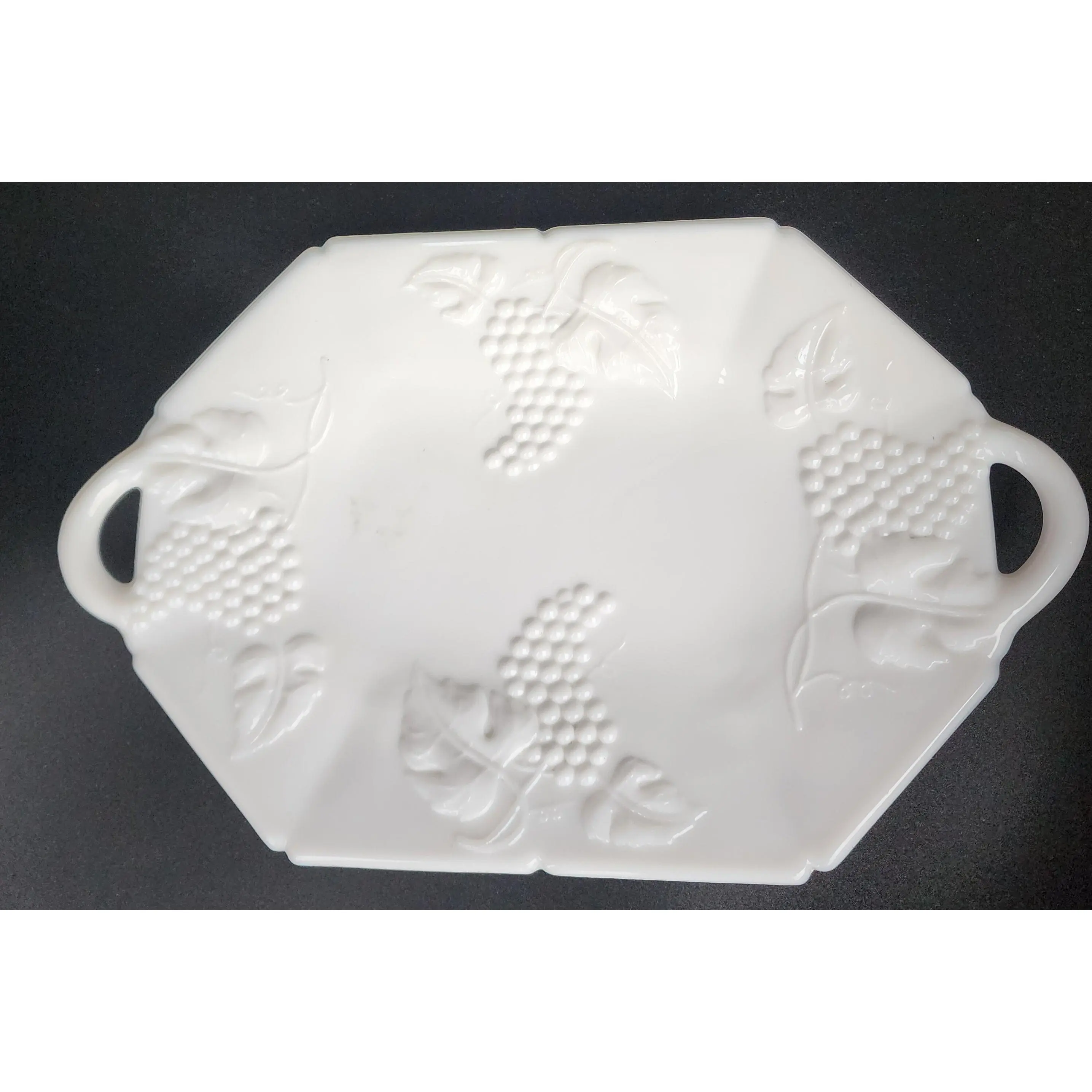 Westmoreland milk Glass fruit tray